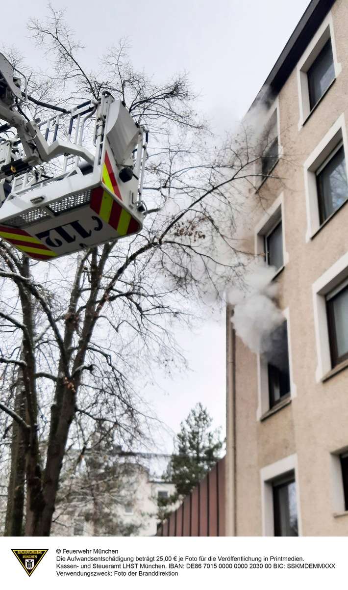 FW-M: Wochenendrückblick der Feuerwehr München für den 13. bis 15. Februar 2026