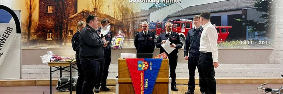 FW Hünxe: Neujahrsempfang der Jugendfeuerwehr Hünxe