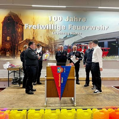FW Hünxe: Neujahrsempfang der Jugendfeuerwehr Hünxe
