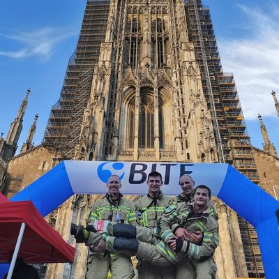 FW Konstanz: Erfolgreiche Teilnahme am 1. Ulmer Münsterturmlauf