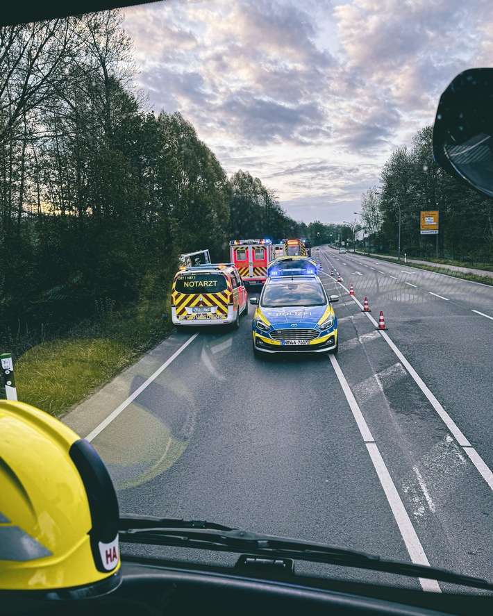 FW-DT: Alleinunfall mit LKW