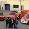 FW-HAAN: Fahrzeugübergabe durch den Bürgermeister an die Feuerwehr Haan