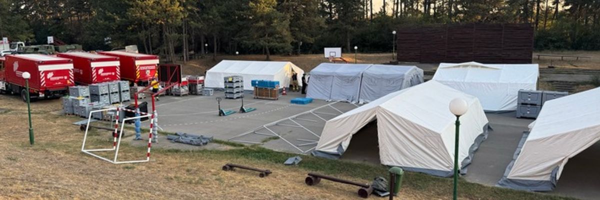 FW-BN: 1. Folgemeldung: EU-Waldbrandmodul in Serbien eingetroffen und bereits im Einsatz