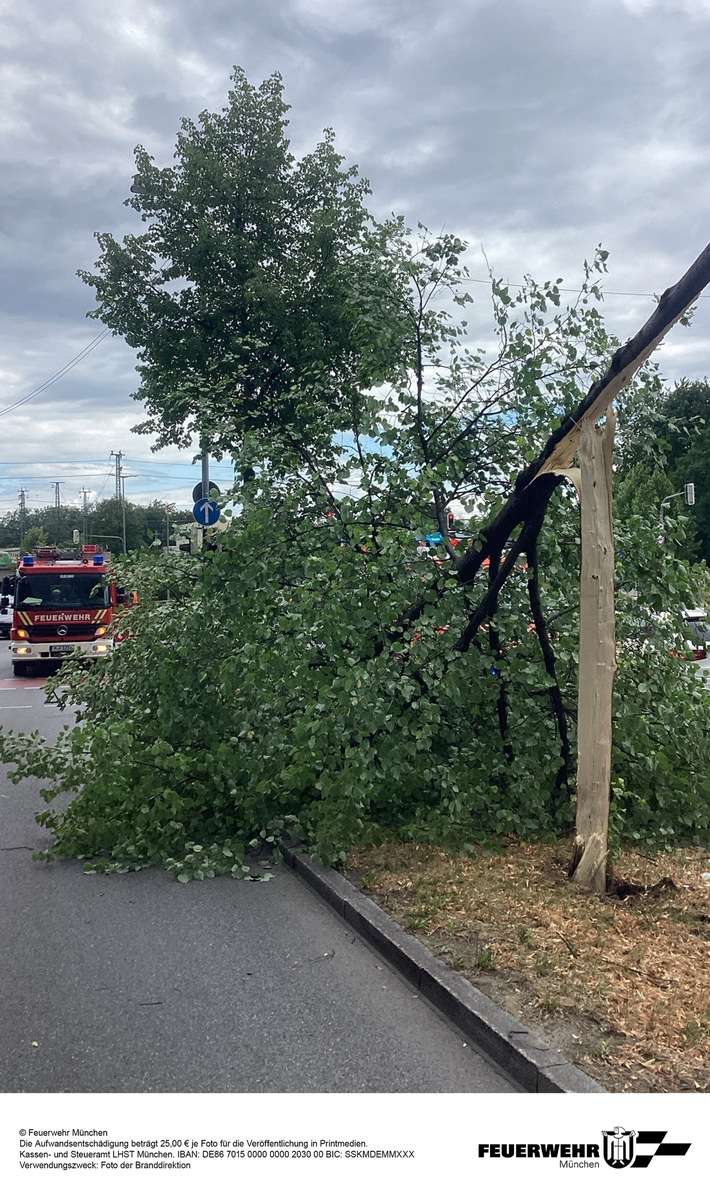 FW-M: Wochenendrückblick der Feuerwehr München für den 4. bis 6. Juli 2026