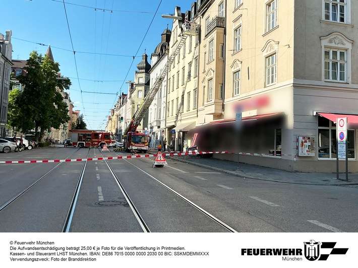 FW-M: Wochenendrückblick der Feuerwehr München für den 10. bis 12. Juli 2026