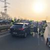 FW-OB: Verkehrsunfall auf der BAB 42