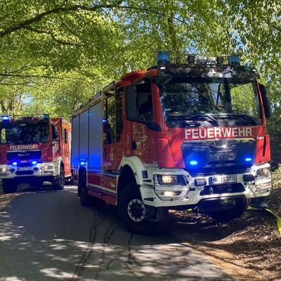 FW-MK: Waldbrand auf der Rauhen Hardt
