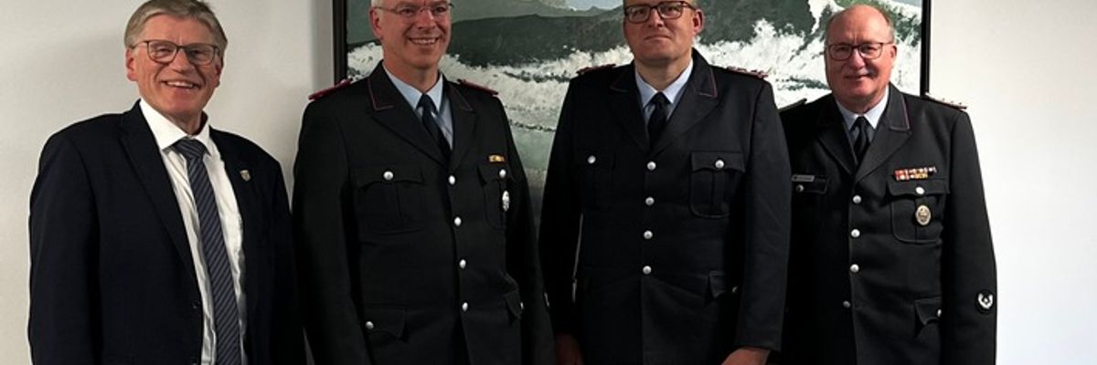 FW-AUR: Neuer Ortsbrandmeister der Feuerwehr Wiesens ernannt
