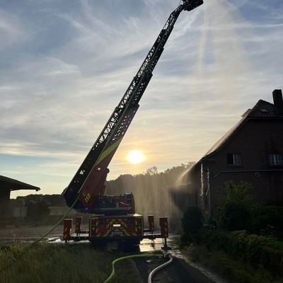 FW-WRN: Feuerwehren Werne und Ascheberg proben den Ernstfall - Gelungene Gemeinschaftsübung an der Gemeindegrenze