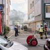 FW-E: Pkw-Brand in Tiefgarage - Kindertagesstätte geräumt