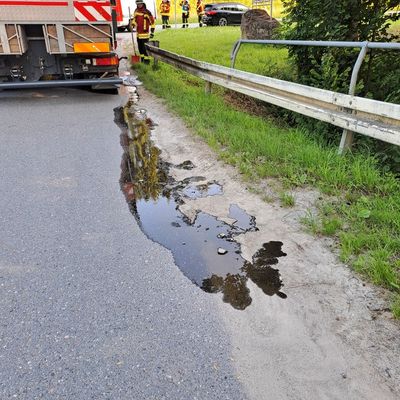 FW Stockach: G1 Ölspur außerorts