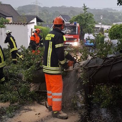 FW Rösrath: Einsatzreicher Freitag nach Durchzug einer Unwetterfront