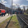 FW-F: Schwerer Unfall zwischen U-Bahn und LKW im Riederwald