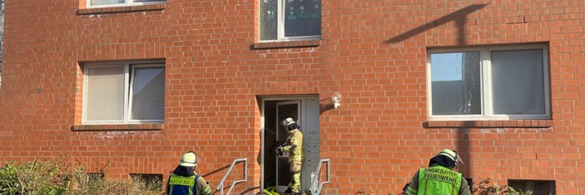FW-KLE: Kellerbrand in Mehrfamilienhaus