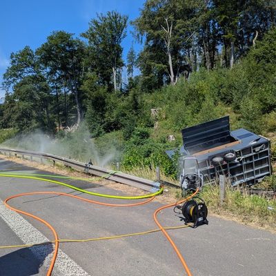 FW-EN: Verkehrsunfall auf der BAB 1