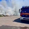 FW Hagen: Erneuter Brand in Kompostierungsanlage - Feuerwehr im Großeinsatz