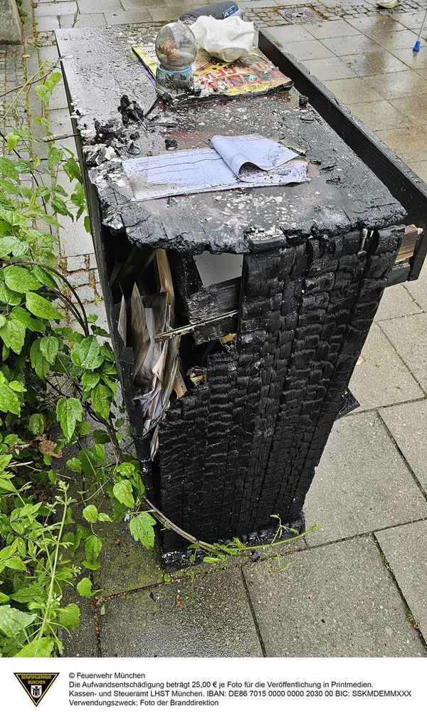 FW-M: Maisonette-Wohnung nach Brand unbewohnbar (Messestadt Riem)