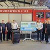FW Beverungen: Spendenübergabe an die Löschgruppe Dalhausen / Neue Ausstattung dank lokaler Unternehmen
