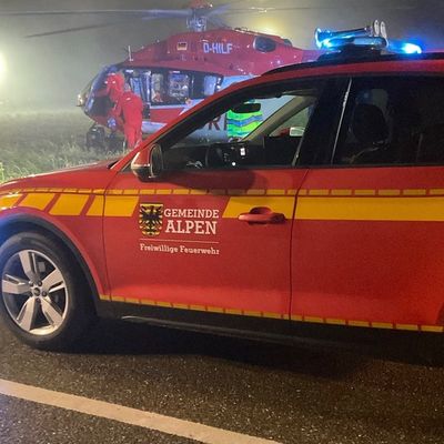 FW Alpen: Zwei nächtliche Einsätze