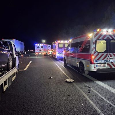 FW-ROW: Verkehrsunfall auf der BAB1 Richtung Bremen