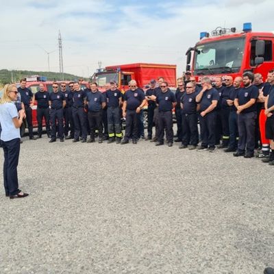FW-BN: Erfolgreicher Abschluss des Waldbrandeinsatzes des NRW-Waldbrandmoduls GFFF-V DE1 in Spanien