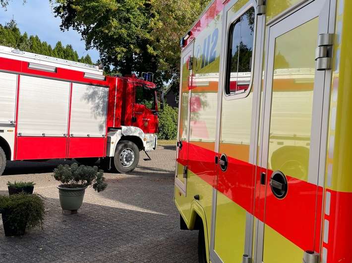 FW-AUR: Mutmaßlicher häuslicher Notfall schnell aufgeklärt