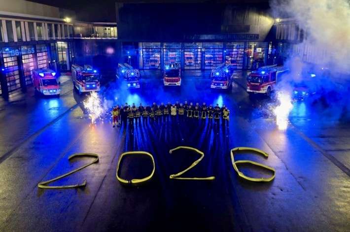 FW-GE: Feuerwehr Gelsenkirchen im Einsatz - Neujahrsnacht mit mehreren Einsätzen