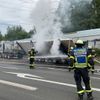 FW-DO: Brennender Lkw-Auflieger auf der A2