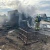 FW Weinheim: Containerbrand in der Bohäckersiedlung unterbricht Familienfest der Weinheimer Feuerwehr