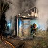 FW-M: Mülltonnenhäuschen in Brand (Obergiesing)