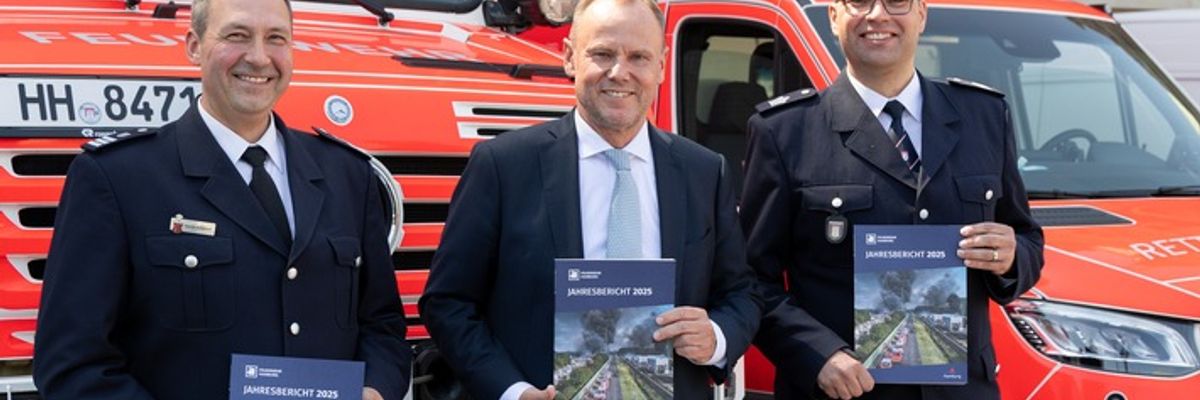 FW-HH: Jahresbericht der Feuerwehr Hamburg 2025: Mehr Einsätze im Brandschutz - Investitionen in Technik und Infrastruktur stärken die Feuerwehr für die Zukunft