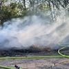 FW Pulheim: Brand eines Strohlagers in Pulheim