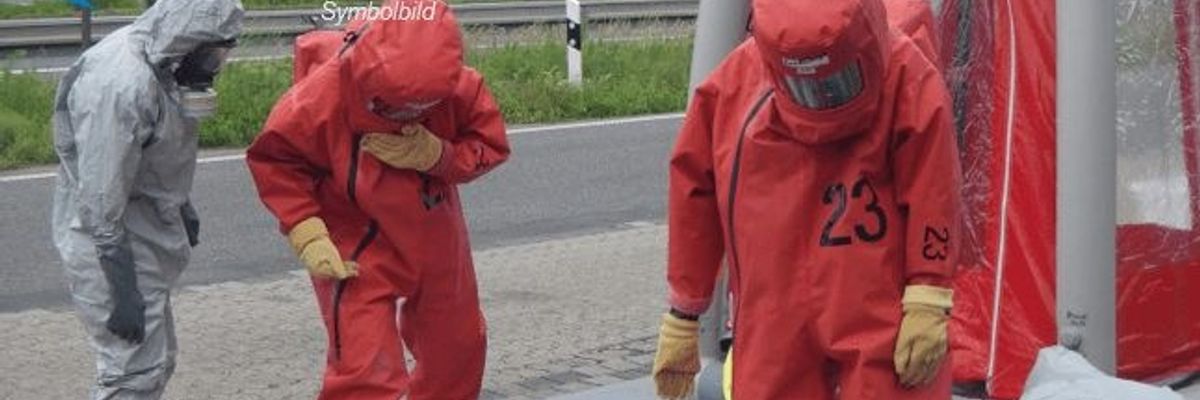 FW-MG: Chemische Reaktion löst Brandmeldeanlage aus