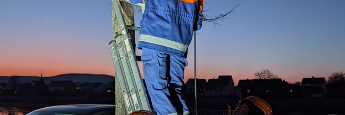 FW Beverungen: Jugendfeuerwehr Herstelle engagiert sich im Naturschutz / Zwölf Vogelnisthilfen für die heimische Natur