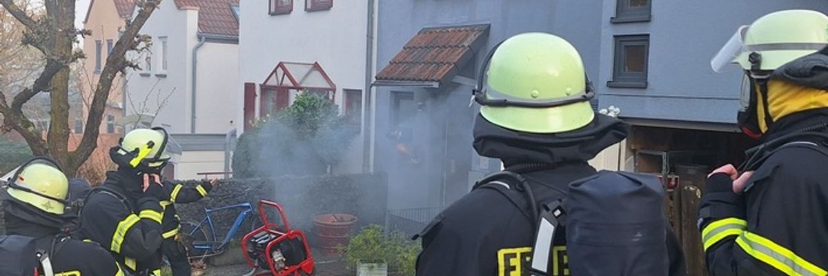 FW Alfter: Küchenbrand in Gielsdorf