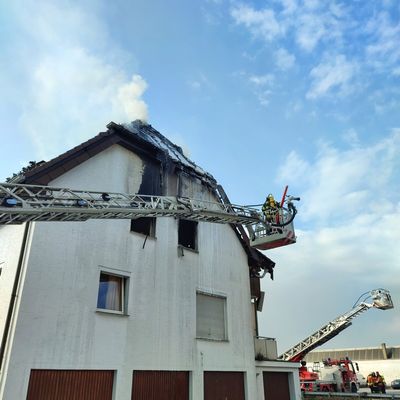 FW Stockach: Gebäudebrand