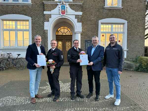FW Hünxe: Wechsel in der Leitung der Freiwilligen Feuerwehr Hünxe