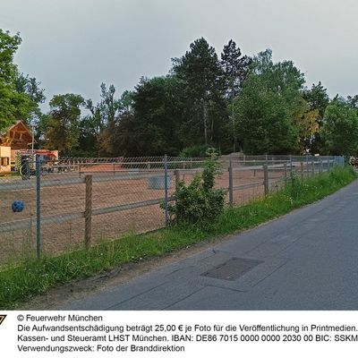 FW-M: Brand in Polizeiinspektion (Riem)
