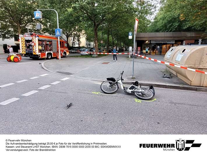 FW-M: Mehrere Verletzte nach Verkehrsunfall (Neuperlach)