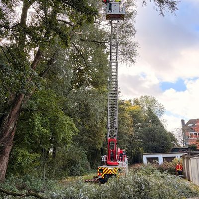 FW-Heiligenhaus: Sturmtief Luise - Bilanz des Wochenendes