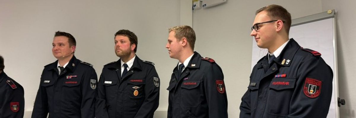 FW-WRN: Jahreshauptversammlung des Löschzuges Mitte der Freiwilligen Feuerwehr Werne
