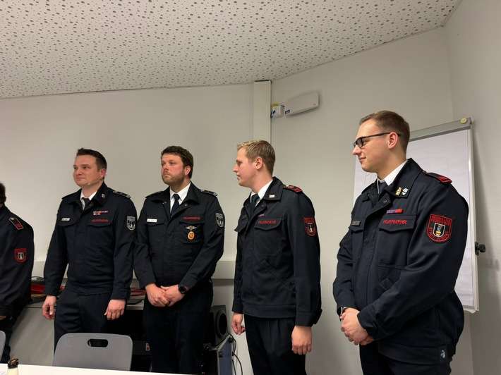 FW-WRN: Jahreshauptversammlung des Löschzuges Mitte der Freiwilligen Feuerwehr Werne
