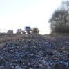 FW-SE: Zwei Hektar Feld in Flammen