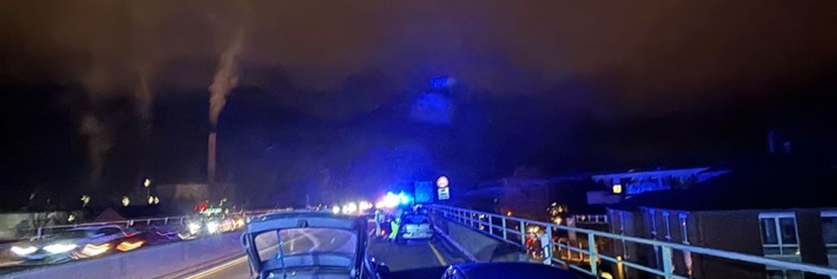 FW-BN: Drei verletzte Personen bei Verkehrsunfall auf der BAB 565