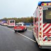 FW Düren: Verkehrsunfall auf der B264 mit drei verletzten Personen