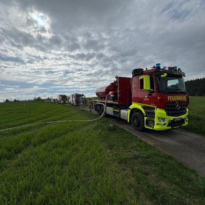 FW Allensbach: B3 Fläche groß