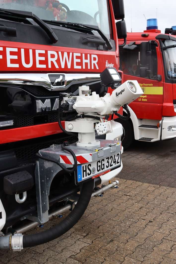 FW Gangelt: Unterstützung bei Brand in den Niederlanden