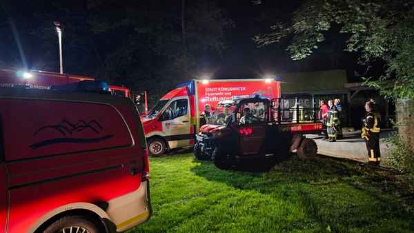 FW Königswinter: Verletzter Mountainbikefahrer im Wald - Feuerwehr unterstützt Rettungsdienst