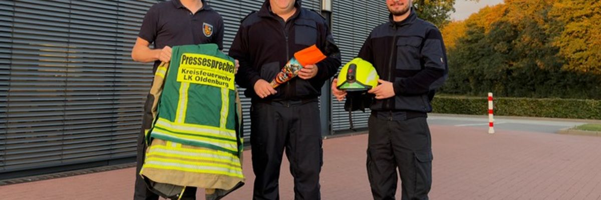 FW-OLL: Neuzugang in der Pressestelle der Kreisfeuerwehr Oldenburg