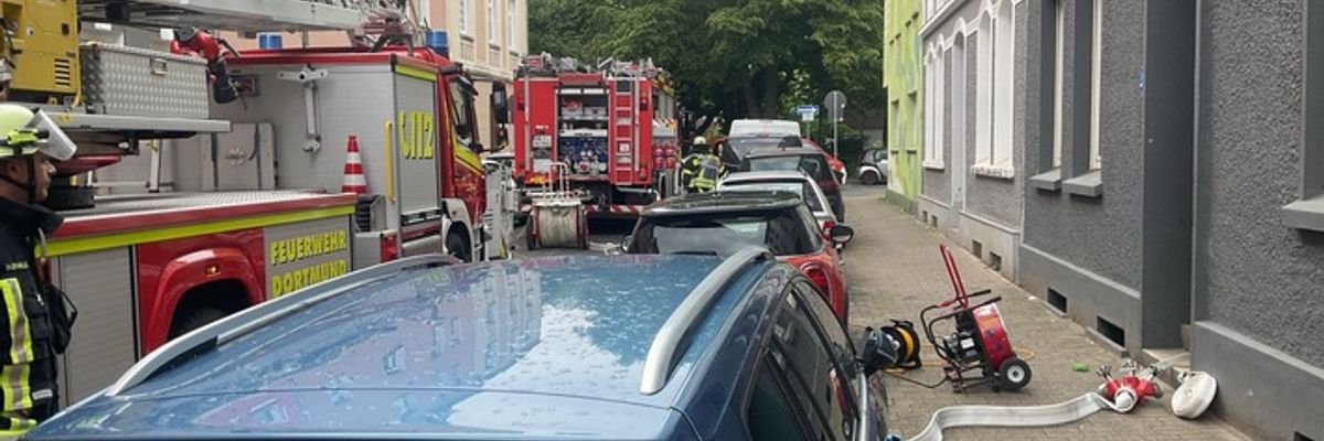 FW-DO: Küchenbrand in Mehrfamilienhaus in der Dortmunder Nordstadt